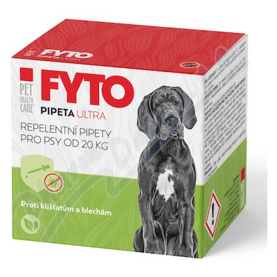 PET FYTO PIPETA ULTRA pes od 20 kg 6 x 10 ml – Hledejceny.cz