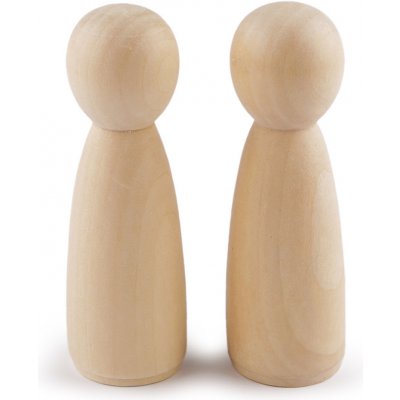 Prima-obchod Dřevěná figurka k dotvoření 39 x 120 mm přírodní – Zbozi.Blesk.cz