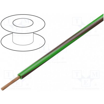 BQ Cable 1mm2 zeleno-hnědá – Zboží Mobilmania