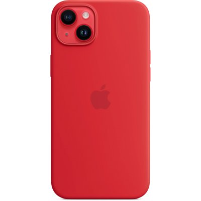 Apple iPhone 14 Plus Silikonový kryt s MagSafe (PRODUCT)RED MPT63ZM/A – Zboží Mobilmania