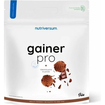 Nutriversum Pure Gainer Pro, 2000 g – Zboží Mobilmania