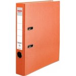 Herlitz pákový pořadač A4 5cm oranžový – Sleviste.cz