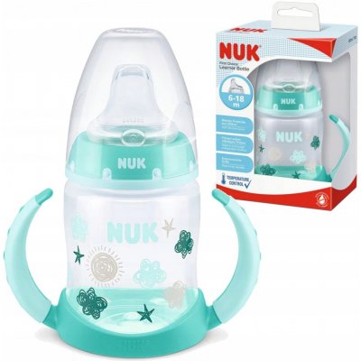 Nuk lahvička na učení s pítkem First Choice zelená 150 ml – Hledejceny.cz