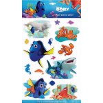 JIRI MODELS Samolepky na zeď Disney Hledá se Dory 3D 09939 40x29cm – Zboží Dáma