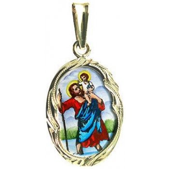 Aljančič Svatý Kryštof medailon 436R