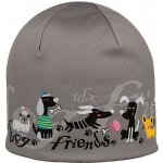 RDX Chlapecká funkční čepice s fleecem Picowinter Friends šedá – Sleviste.cz