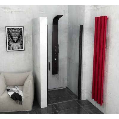 POLYSAN ZOOM LINE BLACK sprchové dveře 900mm, čiré sklo ZL1290B – Zboží Mobilmania