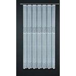 Dekorační žakárová záclona s řasící páskou AMON 250 bílá 200x250 cm MyBestHome – Zboží Mobilmania