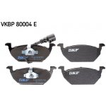 Sada brzdových destiček, vždy 4 kusy v sadě SKF VKBP 80004 E (VKBP80004E) | Zboží Auto