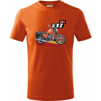 MZ ETZ 251 v9 dětské tričko Basic – Zboží Mobilmania