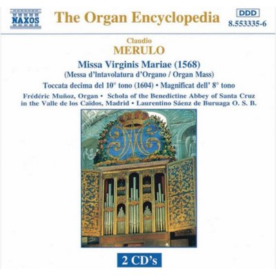 MERULO - Missa Virginis Mariae Toccata Magnificat 2 CD – Zbozi.Blesk.cz