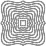 Wiler Vyřezávací šablona Čtverec zdobený 9 ks – Zboží Dáma