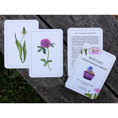 Rostliny zážitkové karty pro nejmenší