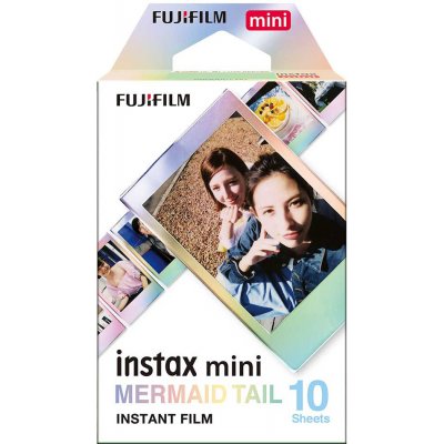 Fujifilm Color film Instax mini MERMAID TAIL 10 fotografií – Zboží Živě