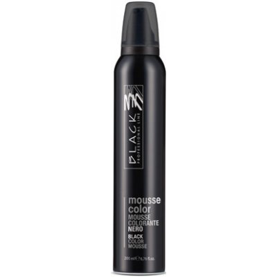 Black barevné pěnové tužidlo 3202 Stříbrná 200 ml