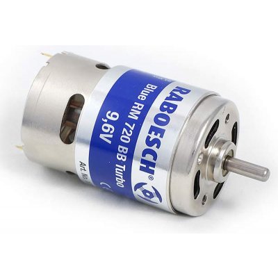 Raboesch motor stejnosměrný Blue RM-720 BB Turbo 9.6V – Zboží Dáma