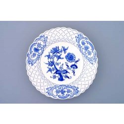 Dubí 10157 Cibulák porcelán talíř reliéfní 24 cm