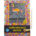 Vyškrabovací notes 10x14cm 10 listů W011369 177730 – Zbozi.Blesk.cz