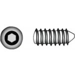 Stavěcí šroub s vnitřním šestihranem a hrotem M6x6 mm nerez ocel A4 1 ks – Hledejceny.cz