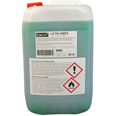 Carfit RainOff - Tekuté stěrače, kapalina do ostřikovačů s vůní Jablko -5°C 25 l | Zboží Auto