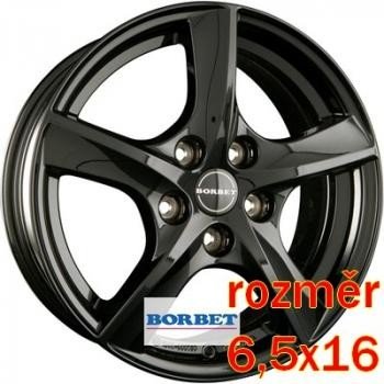 Borbet TL 6,5x16 5x114,3 ET50 black