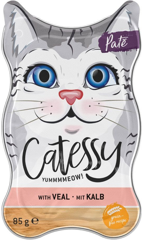 Catessy Paté s telecím 36 x 85 g