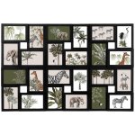 Atmosphera Rámeček na 24 fotografie, fotorámeček, rámeček na fotky, černý – Zboží Živě