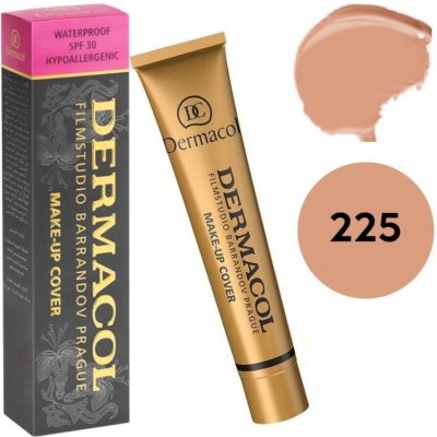 Dermacol Cover make-up 225 voděodolný pro jasnou a sjednocenou pleť 30 g – Zboží Mobilmania