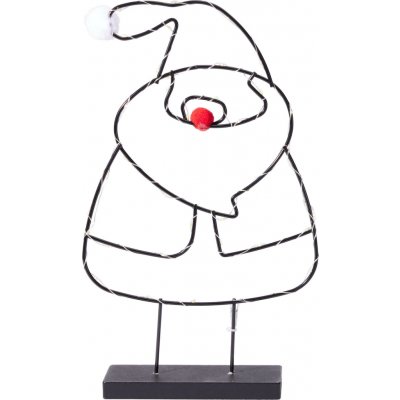 Vánoční svítící LED figurka Santa 36 cm, H&L – Hledejceny.cz