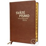 Sväté písmo - Jeruzalemská Biblia veľký formát hnedá obálka so zlatorezom - Dobrá kniha – Hledejceny.cz