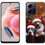 mmCase Gelové Xiaomi Redmi Note 12 4G - vánoční psi – Zboží Živě