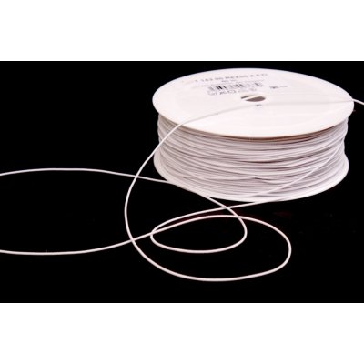 Pega Pružná nit Optex průměr 0.8 mm, černá a bílá barva: bílá – Sleviste.cz