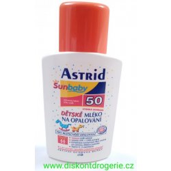 Astrid Sun Kids mléko na opalování SPF50 200 ml