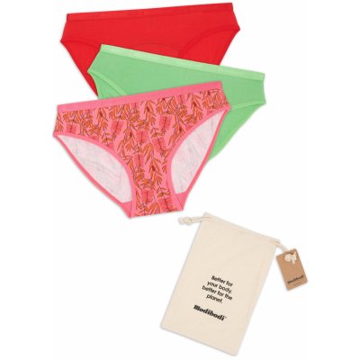 Modibodi menstruační kalhotky Festive Gifting 3 ks – Zbozi.Blesk.cz