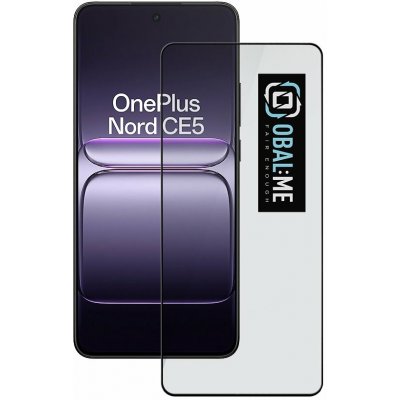 Obal:Me tvrzené sklo 5D pro OnePlus Nord CE5 Black 143056 – Zboží Živě
