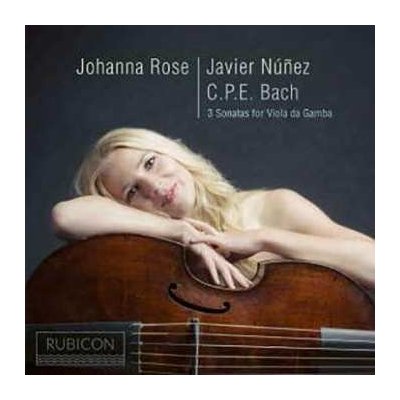 Johanna Rose - 3 Sonatas For Viola Da Gamba CD – Zboží Mobilmania