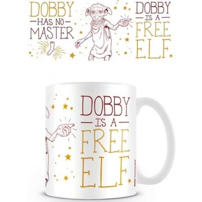 Pyramid Hrnek Harry Potter Dobby není master Dobby is a free elf 315 ml – Zbozi.Blesk.cz