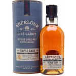 Aberlour Triple Cask 40% 0,7 l (tuba) – Hledejceny.cz
