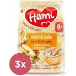 Hami Mléčná kaše se 7 obilninami jablko banán pomeranč 3 x 210 g – Zboží Dáma