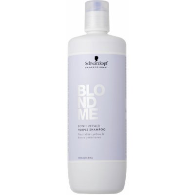 Schwarzkopf Professional Blondme Bond Repair Purple Shampoo fialový šampon pro blond vlasy 300 ml – Hledejceny.cz