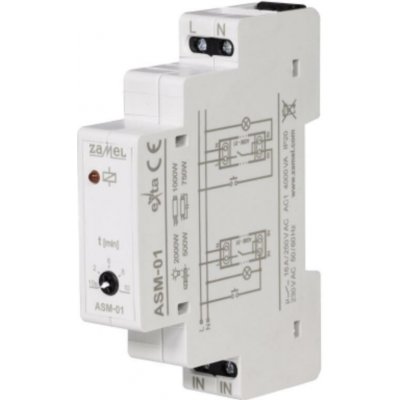 SCHODIŠŤOVÝ AUTOMAT na lištu ASM-01 Zamel – Sleviste.cz
