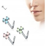 Šperky4U zahnutý piercing do nosu N0081-P – Hledejceny.cz