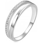 Agato stříbrný prsten se zirkony AGT R03W – Zboží Dáma