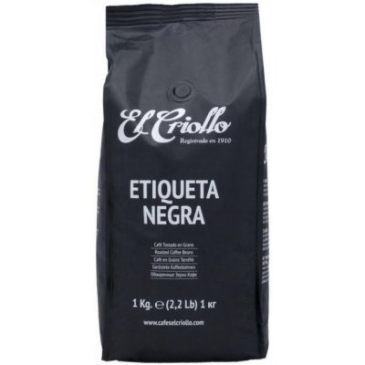Káva el Criollo Etiqueta NEGRA 1 kg