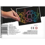 MFP Paper škrabací obrázek blok 10l mix duha – Zbozi.Blesk.cz