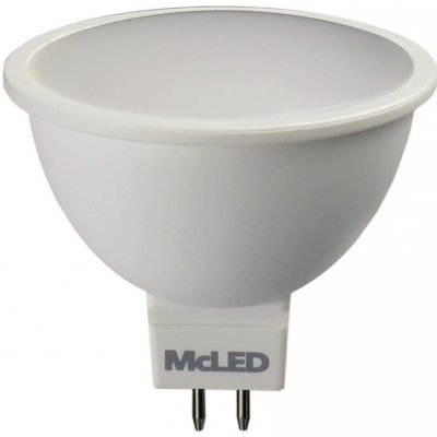 McLED LED žárovka 4,6W 400lm 4000K Denní bílá 100° GU5,3 – Zboží Mobilmania