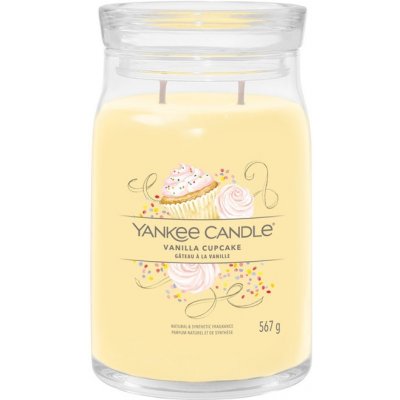 Yankee Candle Signature Vanilla Cupcake 567 g – Zbozi.Blesk.cz