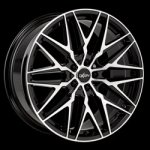 Oxigin 25 7,5x17 5x112 ET35 black polished – Hledejceny.cz