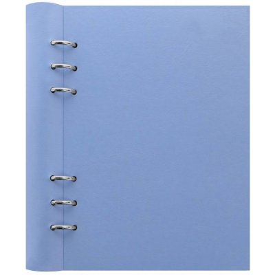 Filofax Clipbook Pastel kroužkový poznámkový blok A5 pastelově modrá – Zboží Dáma