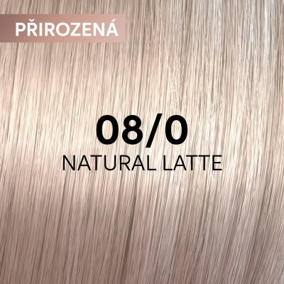 Wella Shinefinity Zero Lift Glaze 08/0 Natural Latte – Zboží Mobilmania